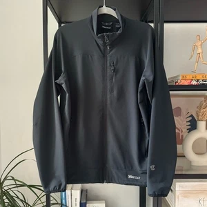 Marmot Men’s M3 Black Softshell Full Zip Windproof Water-Repellent Jacket XL - Picture 1 of 10