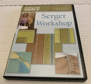 Sewing With Nancy Zieman: Serger Workshop DVD Educational Instructional Video - Picture 1 of 7