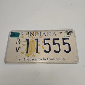Cross Roads Of America Indiana License Plate 2003 - Picture 1 of 1