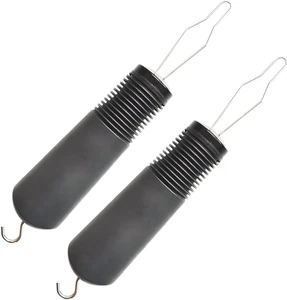 2er Pack Knopf Haken und Reißverschluss ziehen - Knopf Haken Werkzeug - Knopf Helfer Werkzeug - 2 i - Bild 1 von 12