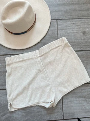 Винтажные кремовые шорты 1970-е White Stag Terrycloth  - Изображение 1 из 4