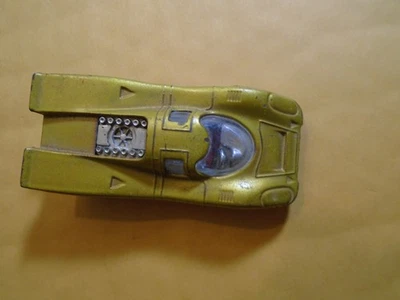 VINTAGE CORGI JUNIORS WHIZZWHEELS CAR,  ( PORSCHE 917 GOLD COLOR  ) FREE SHIP - Image 1 of 4