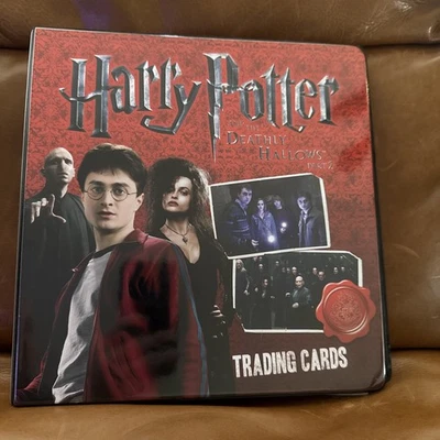 Harry Potter Artbox Deathly Hallows PT.2 Binder, 1-54 Set.  Chase Cards, Box Top - Image 1 of 4