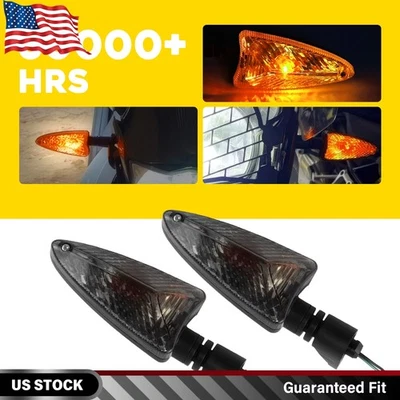 Luz indicadora LED de señal de giro para motocicleta 2 piezas para BMW R1200GS R1200R R1250GS Foto 1 de 4