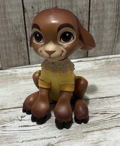 Valentino Disney Wish Movie 2023 3" PVC Figura Giallo Top Bianco Collare Raro HTF - Foto 1 di 11