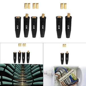 350Amp Cable Connectors Set for Welding Machine Accessories Male And Female - Picture 1 of 15