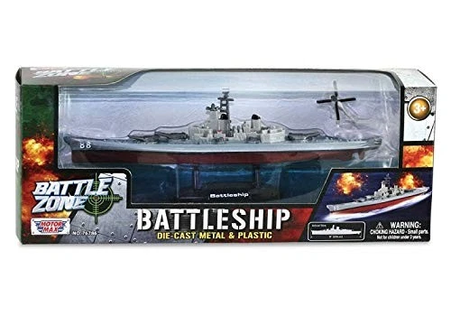 Battleship 9" Die-Cast Vehicle with 1 Plane - Image 1 of 2