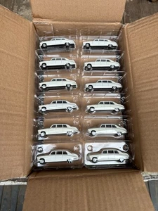 180x Wholesale Joblot Kids White Metal Toys Cars Gifts Bulk Clearance Market NEW - Picture 1 of 1