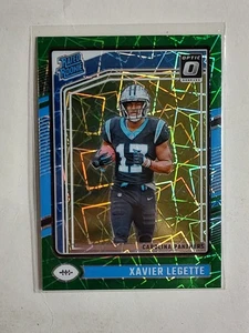 Donruss Optic Football Xavier Legette Green Velocity Lazer #299 2024 - Imagen 1 de 2