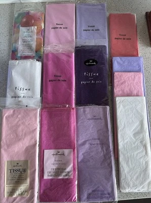 Lot of 10 Packages of HALLMARK Tissue Paper (4 partially used); Pastels - Image 1 of 4