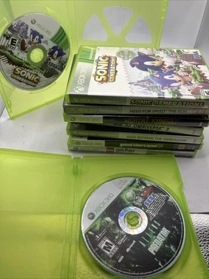Microsoft Xbox 360, лот из 9, Sonic Generations, Aliens V Predator, GTA V, - Изображение 1 из 4