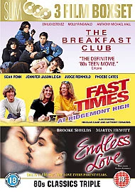The Breakfast Club/Fast Times At Ridgemont High/Endless Love (DVD, 2007, 3-Disc  - Image 1 of 1