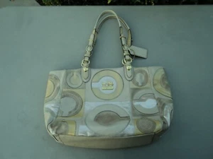 Damenhandtasche Coach Mia Intarsien C Natur Nr. E1069-15748 Einzelhandel für 398 $ - Bild 1 von 8