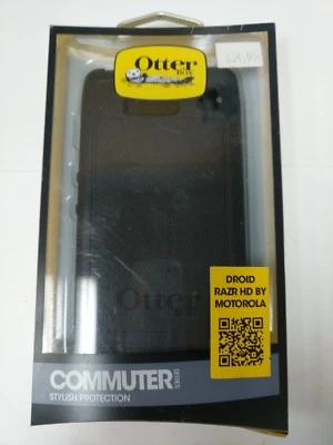 OtterBox Commuter Series Case for Motorola RAZR HD Retail Packaging - Black - Image 1 of 2