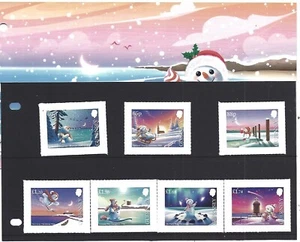 GUERNSEY 2024 THE SNOWMAN CHRISTMAS PRESENTATION PACK - Picture 1 of 1