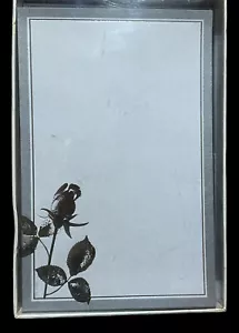 NEW 50 Silver Rose Invites & 50 Responses Envelopes Wedding Party Invitation - Picture 1 of 3