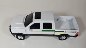 Ertl John Deere White Pickup Truck Die-Cast 8” Length - Picture 1 of 6