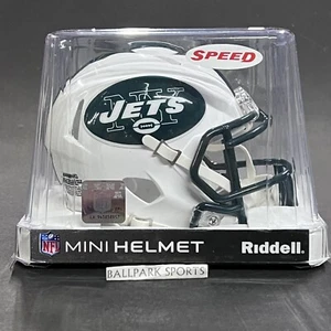 New York Jets 1998-2018 Riddell NFL Speed Throwback Mini Football Helmet - Picture 1 of 10