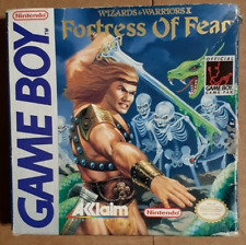 Wizards & Warriors X Fortress Of Fear Nintendo Game Boy *Box Only* No Game