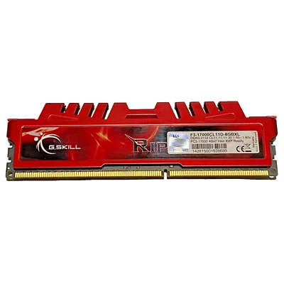 G.Skill 4GB RAM (1x4GB) PC3-17000 DDR3-2133 Desktop SDRAM F3-17000CL11D-8GBXL - Image 1 of 3