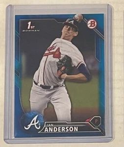 IAN ANDERSON RC 2016 BOWMAN DRAFT 1ST BLUE 66/150 BD-120 ATLANTA BRAVES $ - Imagen 1 de 3