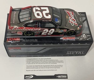 2012 Kevin Harvick 1:24 Budweiser Brushed Metal Finish #d 1/347 - Picture 1 of 5