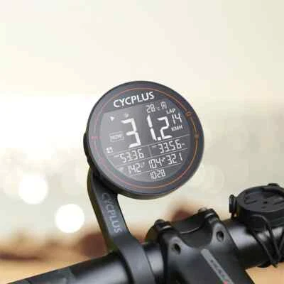 Cycling GPS Bicycle Computer Wireless ANT+ Bluetooth Waterproof Speedometer - Image 1 of 4