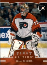2002-03 BAP First Edition Flyers Hockey Card #79 Brian Boucher