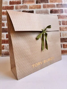 TORY BURCH Authentic Empty Large Paper Shopping Bag (20” X 18” X 6” ) B-196 - Picture 1 of 7