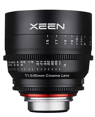 Lente de cine profesional Rokinon XEEN XN50-C 50 mm T1,5 para Canon EF Foto 1 de 4