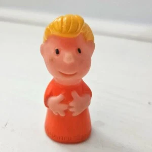 Peanuts Schroeder Figure United Feature Syndicate Toy Vintage 1951 Rubber Figure - Picture 1 of 9