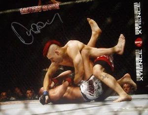 SIGNIERTES DAN HARDY 16x12 UFC FOTO COA & PROOF MMA CAGE FIGHTER - Bild 1 von 2