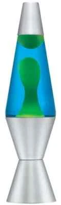 Lava® Lamp 14.5" Yellow Wax/Blue Liquid/Silver Base & Cap [New ] Decor, Lamp - Image 1 of 2