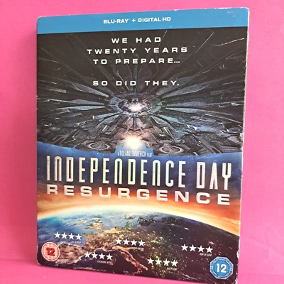 Independence Day: Resurgence 2016 Blu-ray with Slipcase Jeff Goldblum SciFi - Image 1 of 3