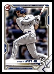 2021Bowman Draft Bobby Witt Jr. #BD-47 Kansas City Royals ~ $.99 Ship!
