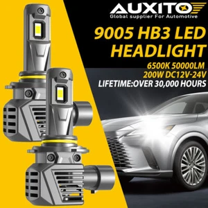 9005 HB3 LED Headlight Bulb Kit High Beam 100W 60000LM Super Bright 6000K White - Bild 1 von 12
