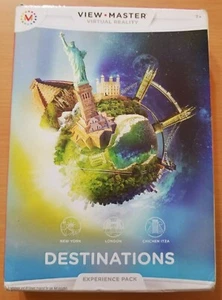 Mattel View Master (DLL69) Virtual Reality Experience Destinations Pack NEW - Foto 1 di 5