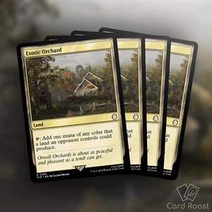 MTG Magic x4 Exotic Orchard 0264 Universes Beyond: Fallout PIP Playset Land - Picture 1 of 1