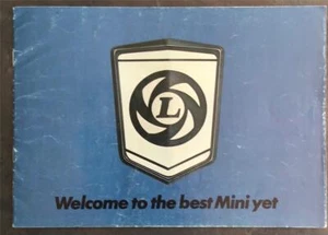 MINI Car Range Sales Brochure SEP 1977 #3285/B 850 1000 Clubman ESTATE 1275GT - Picture 1 of 5