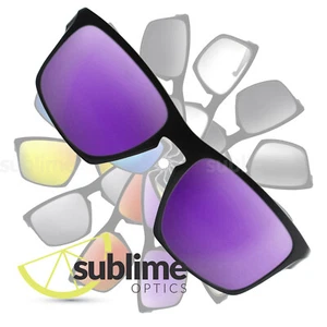 POLARIZED Metallic Purple Replacement Lenses for Oakley Sliver ~ also fits F - Picture 1 of 5
