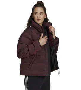 ADIDAS HELIONIC IRIDESCENT DOWN FILL HIKING PUFFER JACKET GQ2334 WOMEN S - Picture 1 of 13