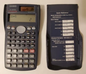 Casio FX-300MS wissenschaftlicher Taschenrechner mit Deckel gebraucht - Bild 1 von 4