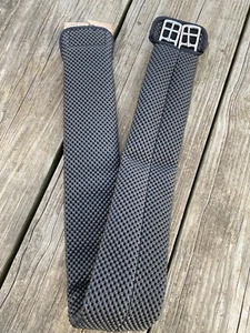 46" black air-flow neoprene English girth  - Picture 1 of 2