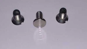 KIT 3 VITI CONICHE FISSAGGIO LAMA AFFETTATRICE FILETTO Ø 6mm LUNGHEZZA 12mm INOX - Foto 1 di 1