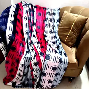 THIN SUPER SOFT PLUSH COZY BLANKET KING SIZE LIGHTWEIGHT BLANKET-200*240CM - Picture 1 of 13
