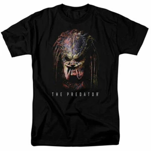 T-Shirt Predator Battle Paint lizenziert Sci-Fi Alien Film Retro klassisch schwarz - Bild 1 von 2