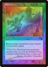 Rescue FOIL Urza's Destiny PLD Blue Common MAGIC THE GATHERING CARD ABUGames