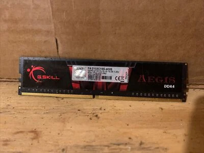 G.SKILL Aegis 4GB DDR4 SDRAM DDR4 2133 (PC4 17000) - F4-2133C15S-4GIS - Image 1 of 2