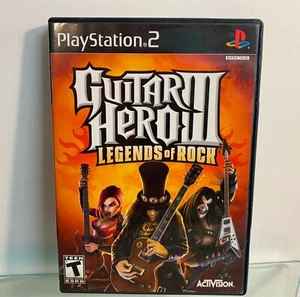 Guitar Hero III Legends of Rock PS2 Playstation 2 Videospiel NTSC mit Anleitung - Bild 1 von 4