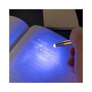 Invisible Ink Pen with UV Light Magic Secret Password Message Gift Kikkerland - Picture 1 of 3